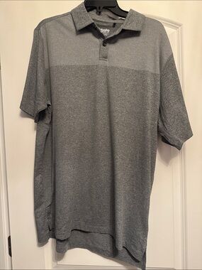 Columbia Golf Men's Short Sleeve Polo Shirt - Heather Gray